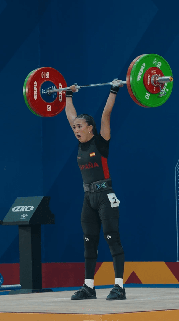 Day 1@Weightlifting.. full of power💥